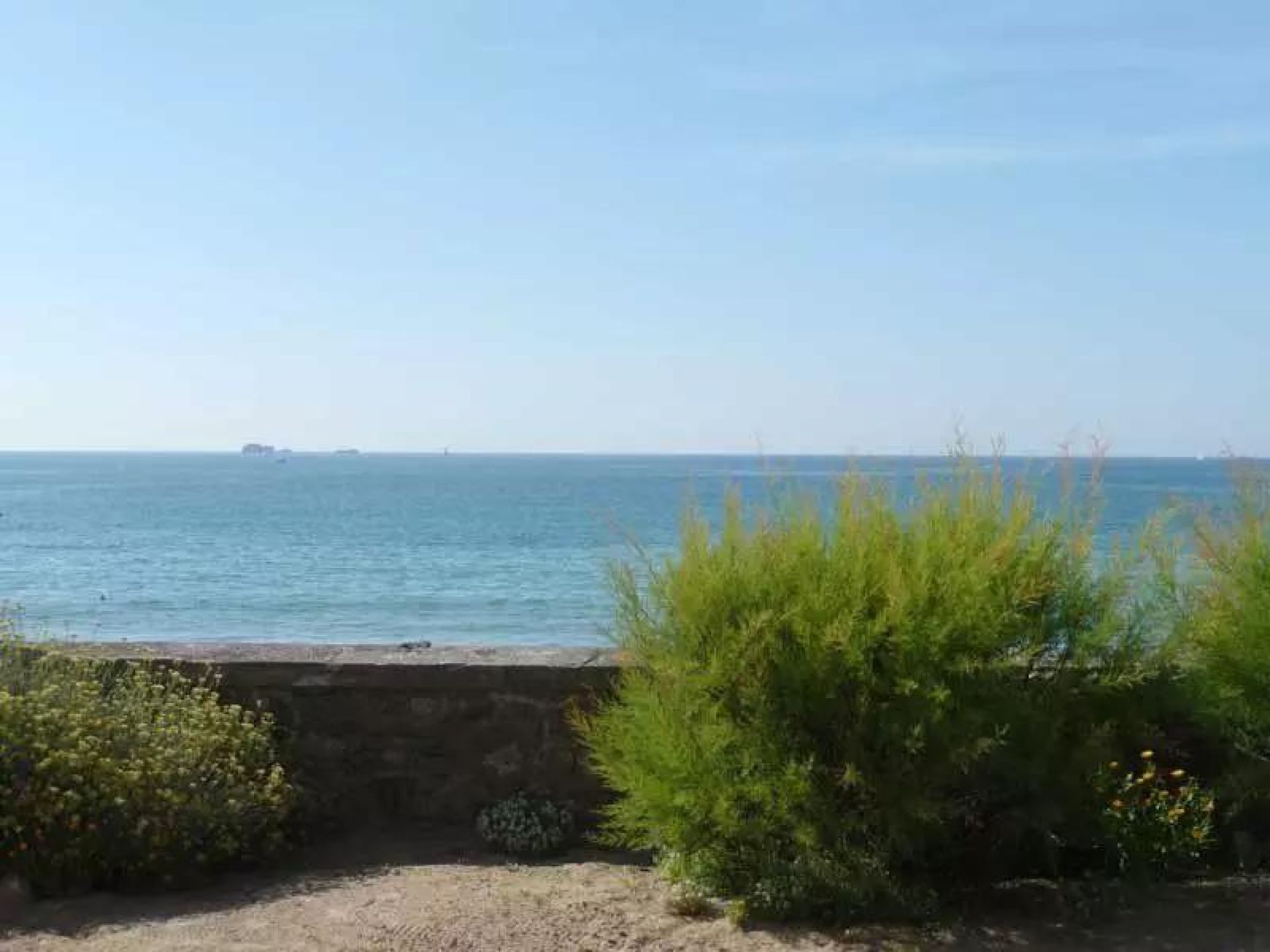 Appartement pleine vue mer dans une villa sur la Digue du Sillon à St Malo