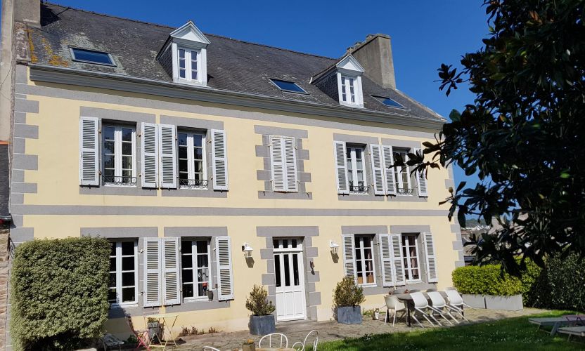 VENTE MAISON BOURGEOISE BORD DE MER ERQUY PIERRES ET MER