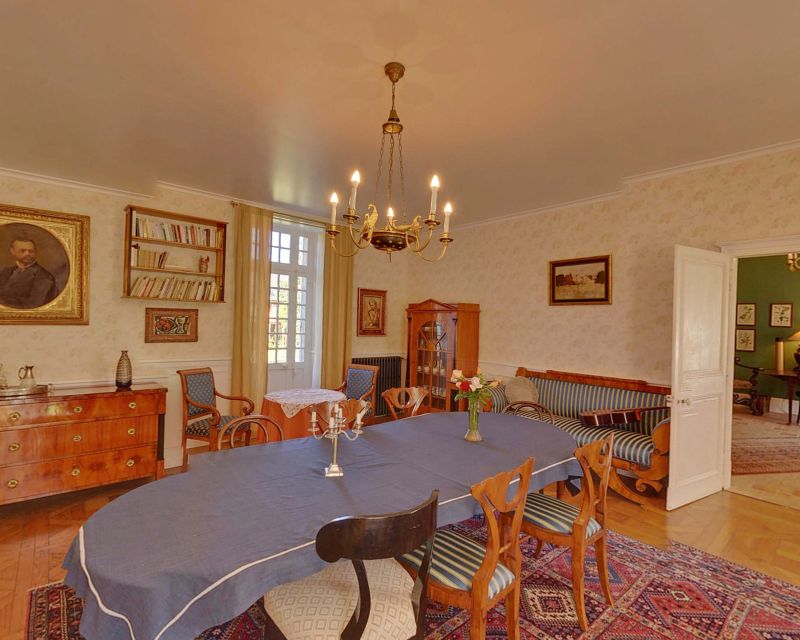 salle à manger manoir 