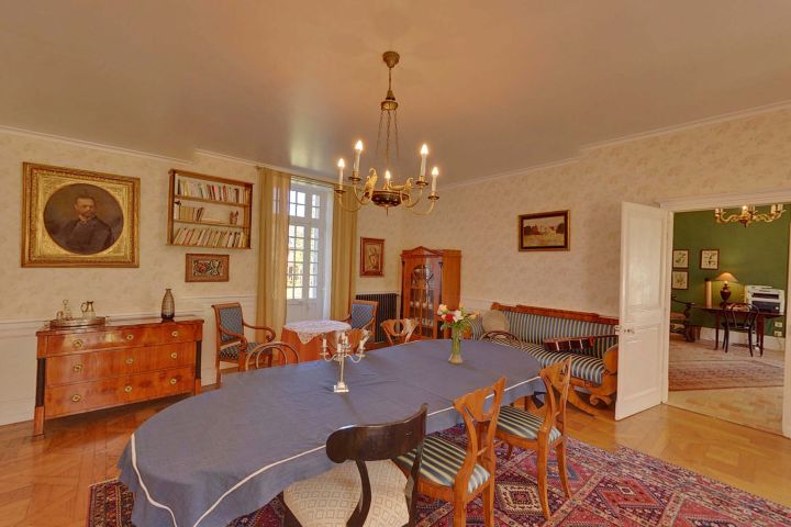 salle à manger manoir 