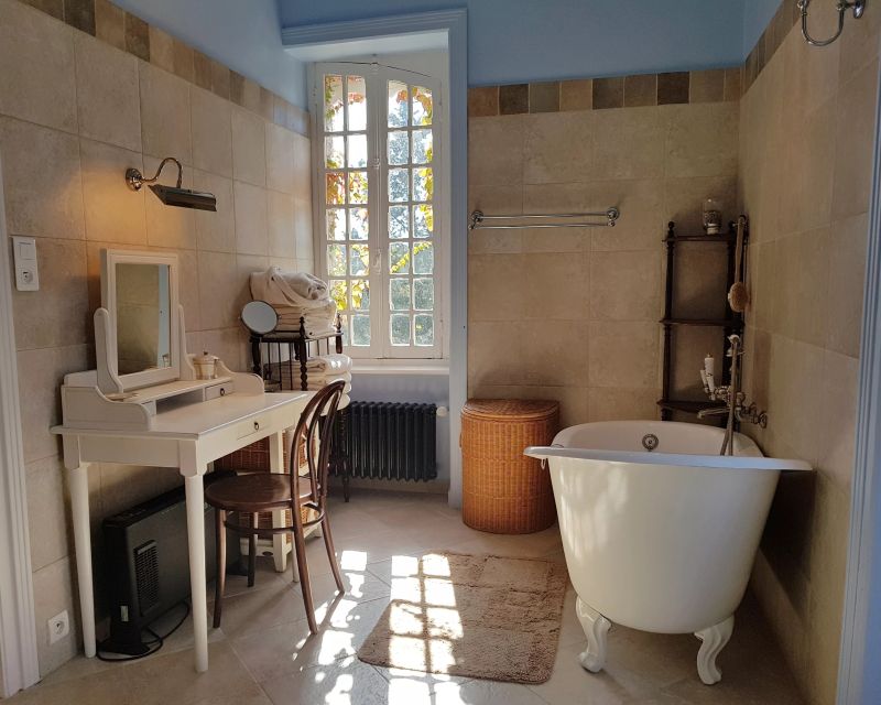 salle de bain manoir