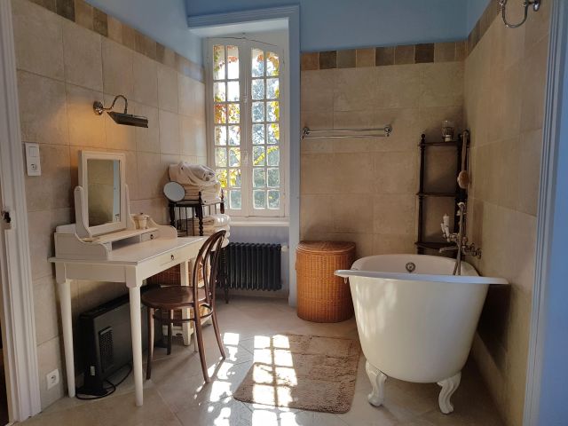 salle de bain manoir