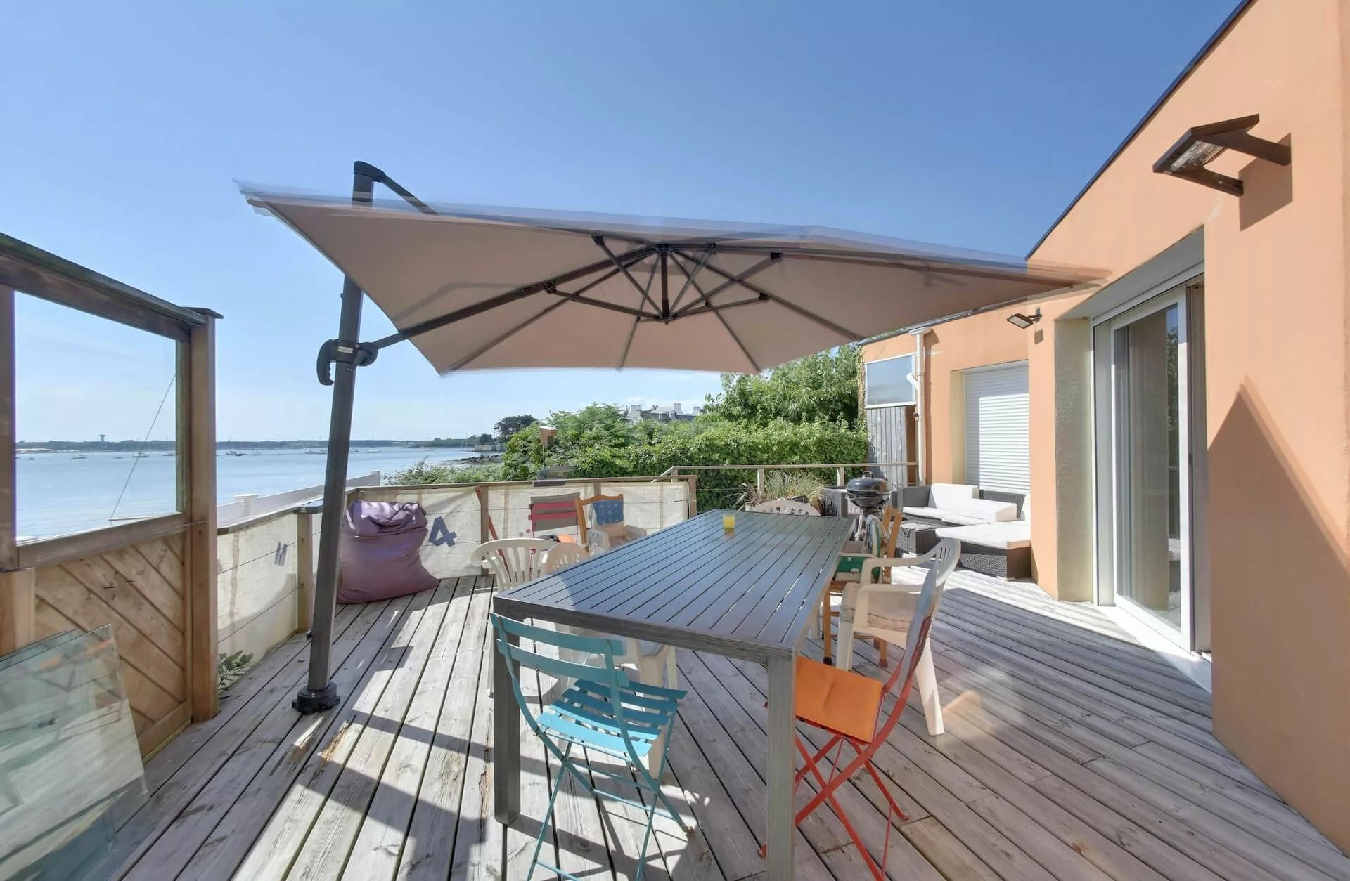 Maison pieds dans l'eau Rade de Lorient sous offre