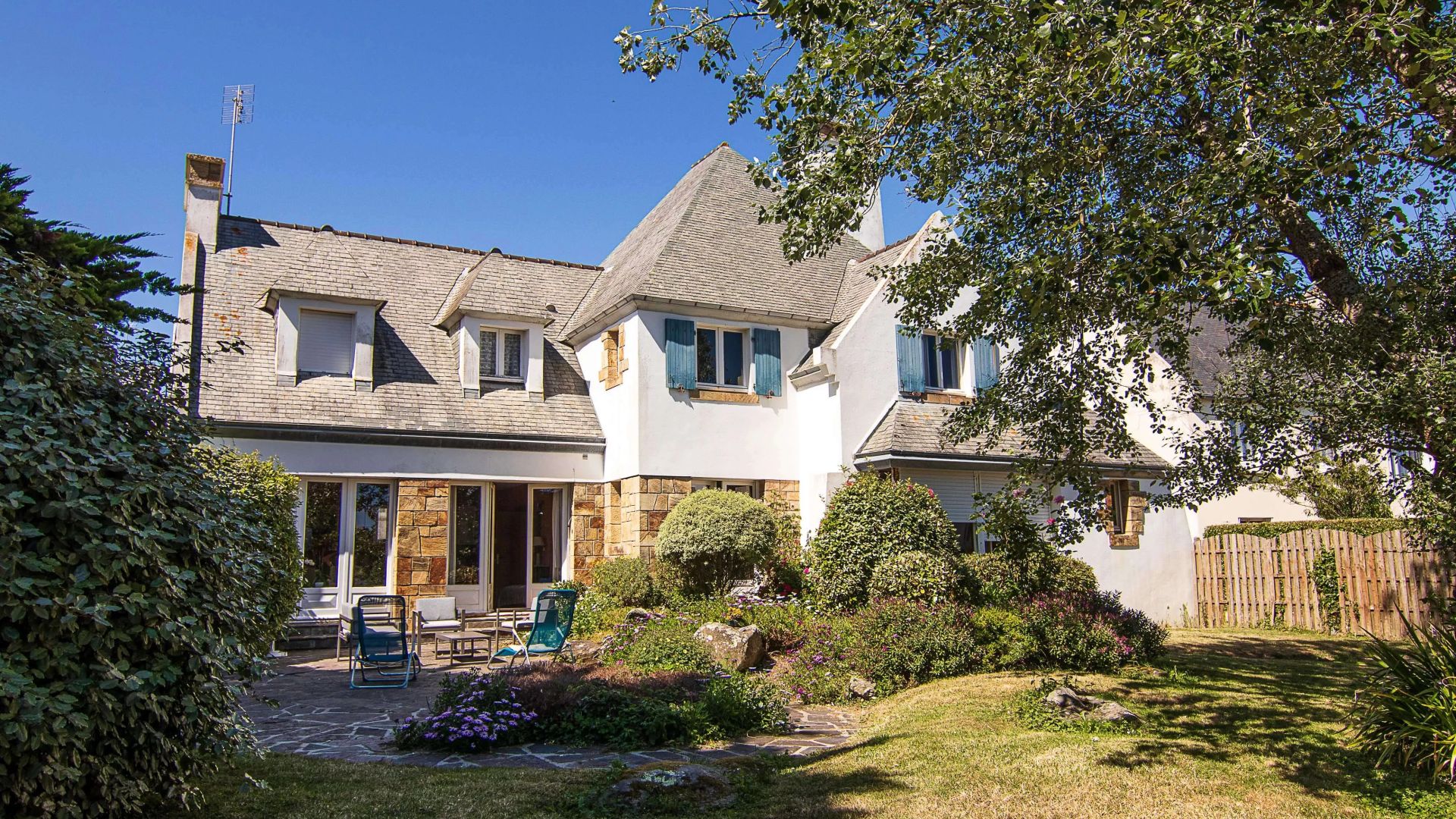 Belle maison d'architecte vue mer au Guilvinec