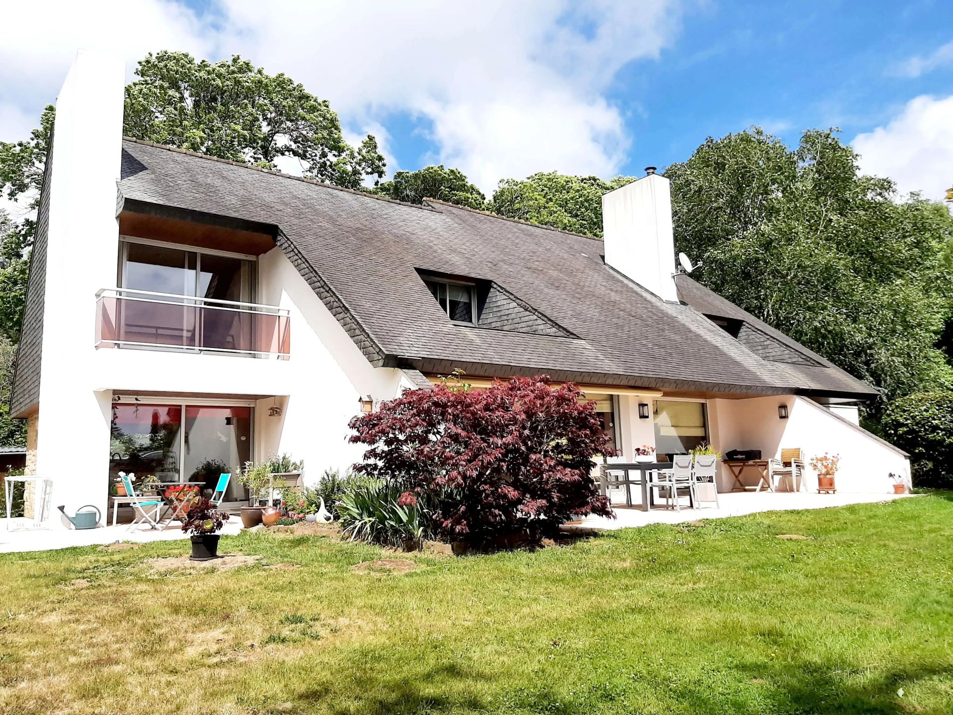 MAISON D'ARCHITECTE CAMPAGNE PROCHE QUIMPER