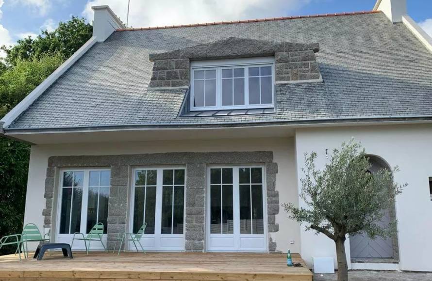 VENTE MAISONS BORD DE MER BRETAGNE - PIERRES ET MER