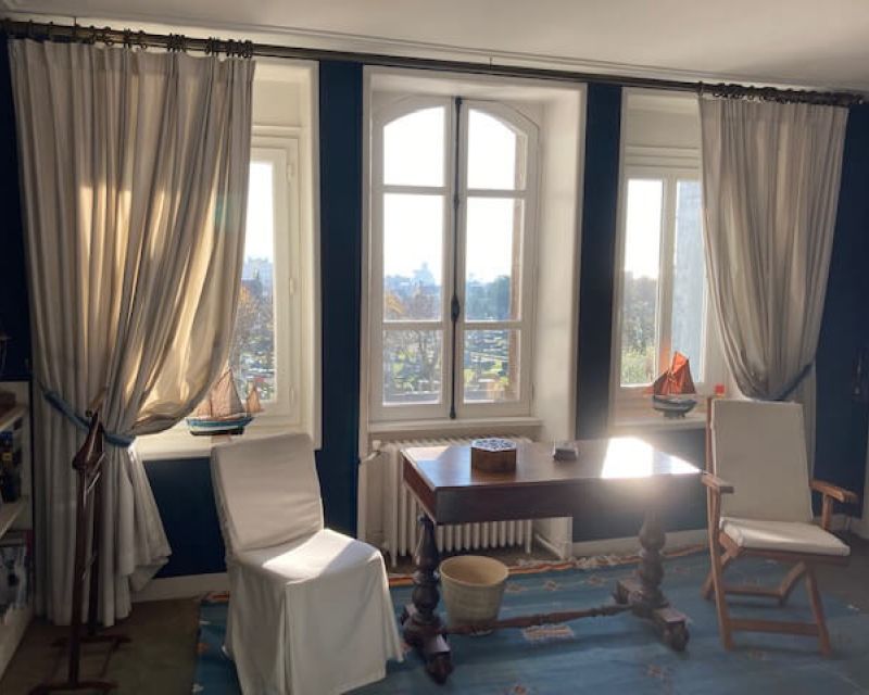 Chambre bleue