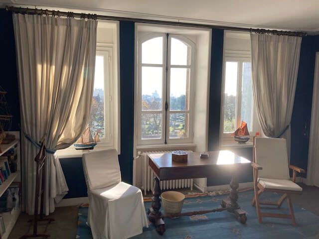 Chambre bleue