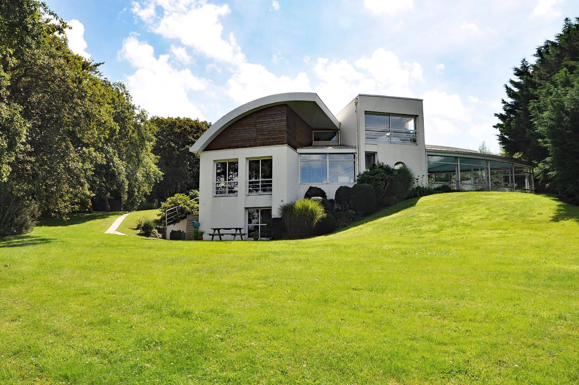 Maison d'architecte vue mer proche Brest