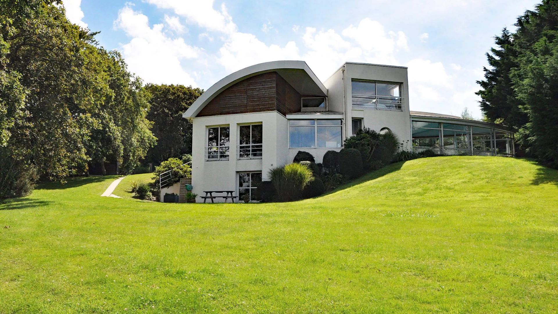 Maison d'architecte vue mer proche Brest