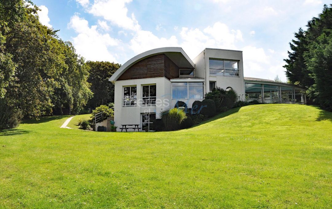 Maison d'architecte vue mer proche Brest