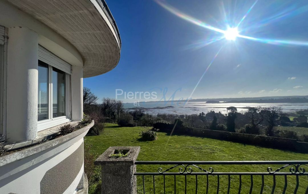 Maison pleine vue mer à Ploubazlanec