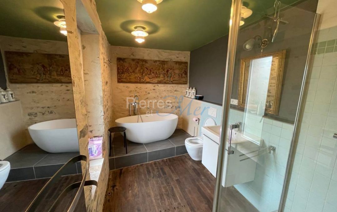 Salle de bains gîte