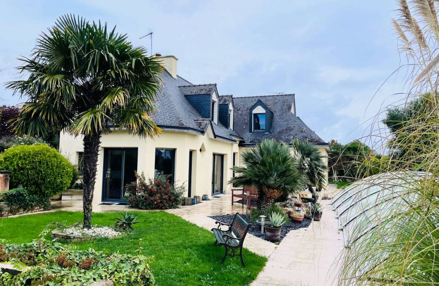 Vendu par notre agence : Belle villa contemporaine Fouesnant - Cap-Coz