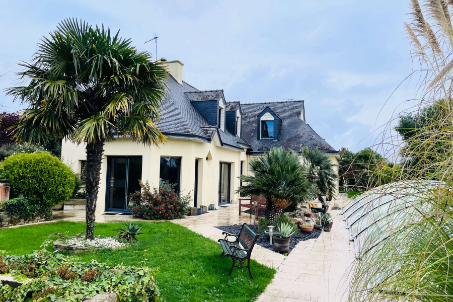 Vendu par notre agence : Belle villa contemporaine Fouesnant - Cap-Coz
