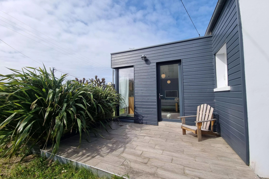 Maison plages à pied - Guisseny