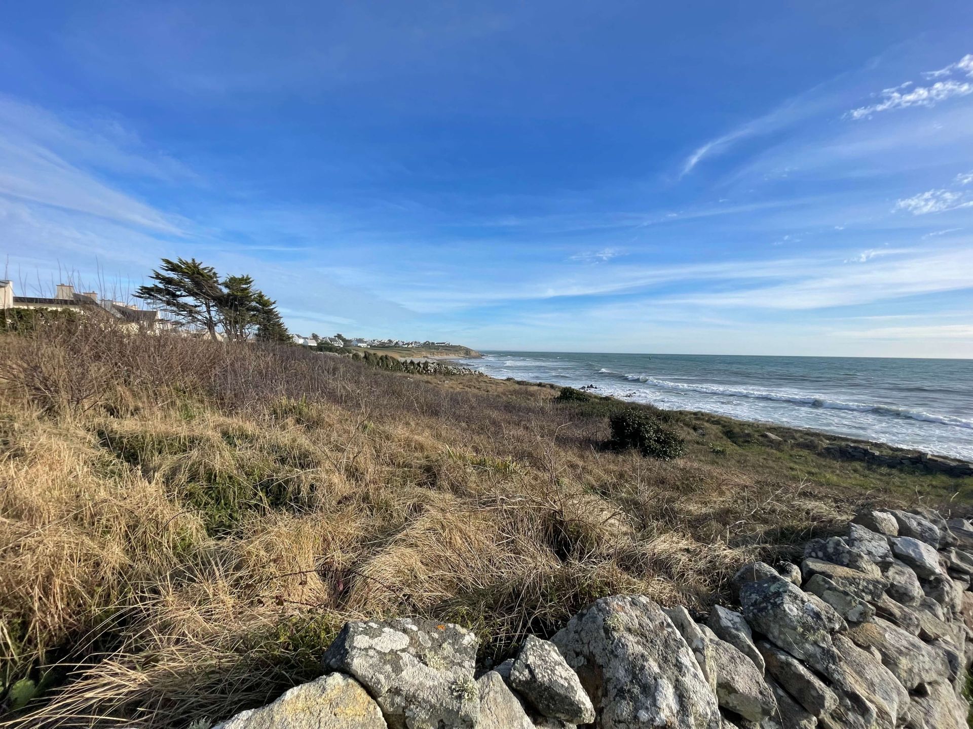 Maison première ligne avec vue unique sur la baie d'audierne