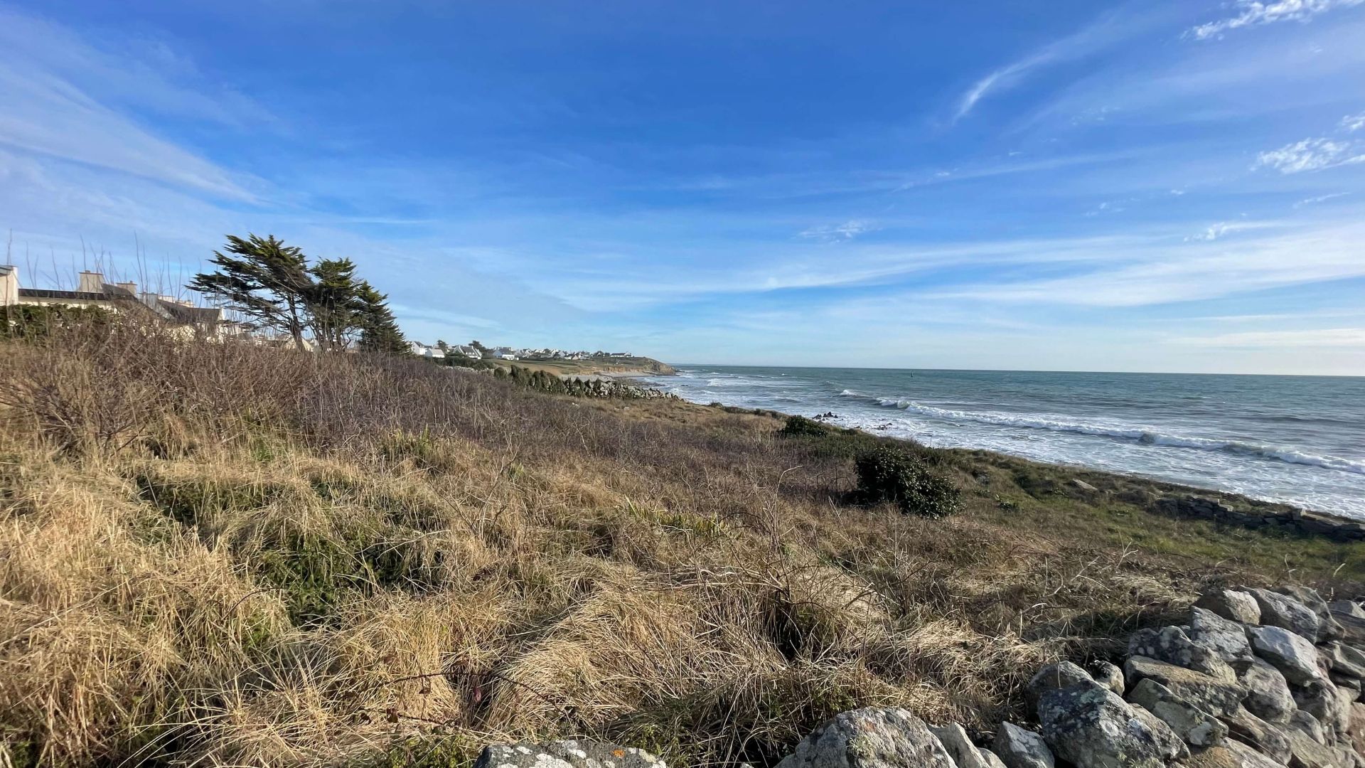 Maison première ligne avec vue unique sur la baie d'audierne