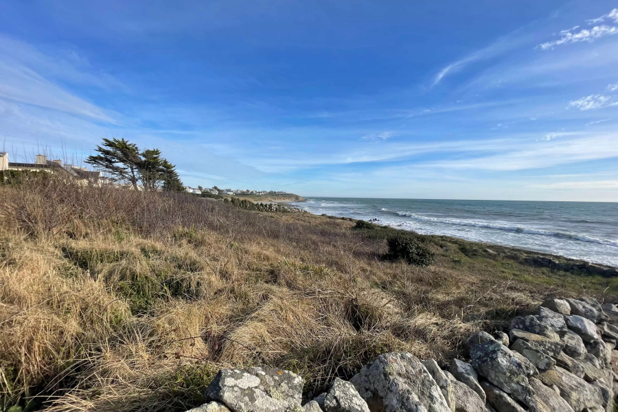 Maison première ligne avec vue unique sur la baie d'audierne