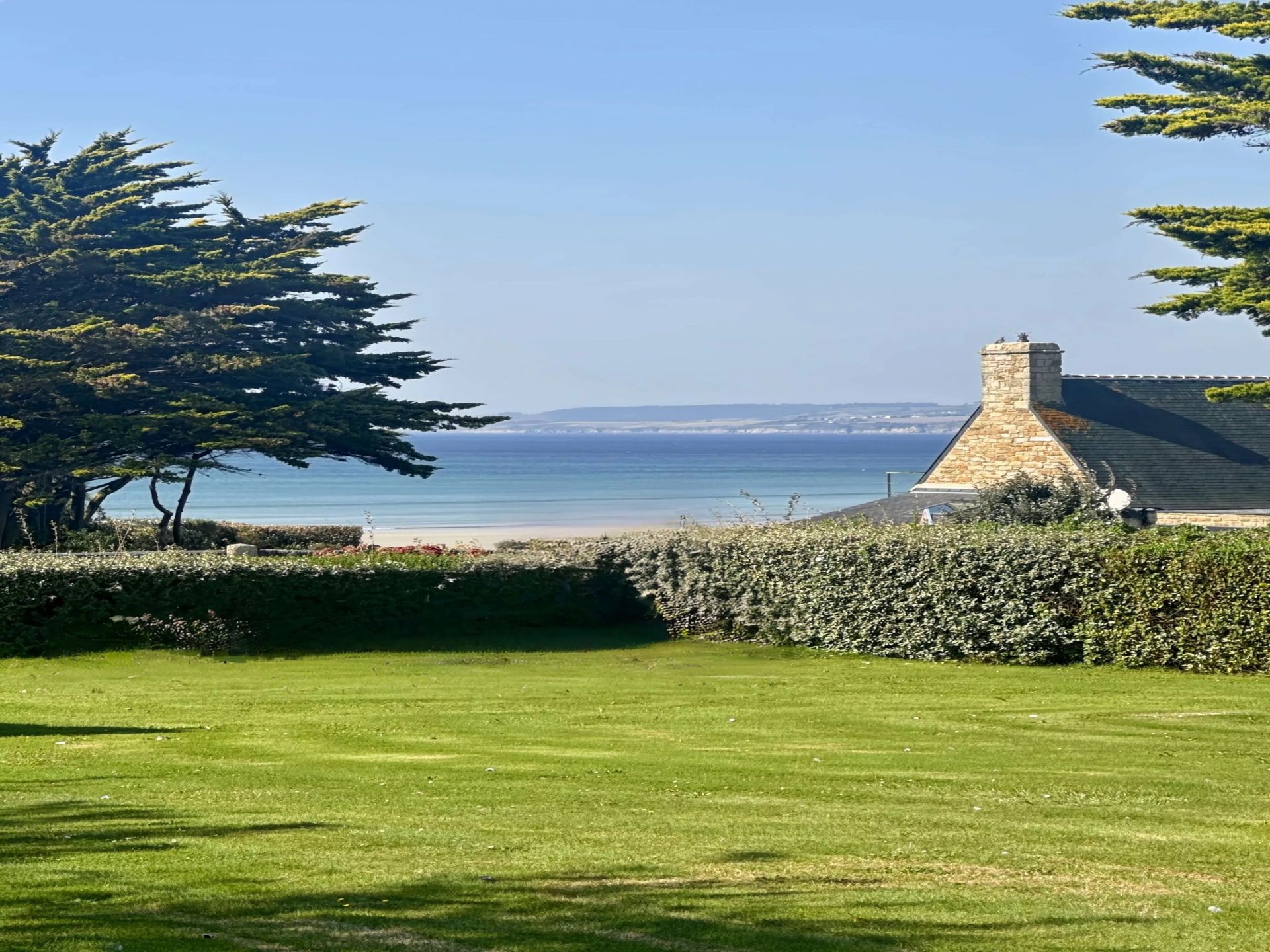 Maison vue mer baie de douarnenez