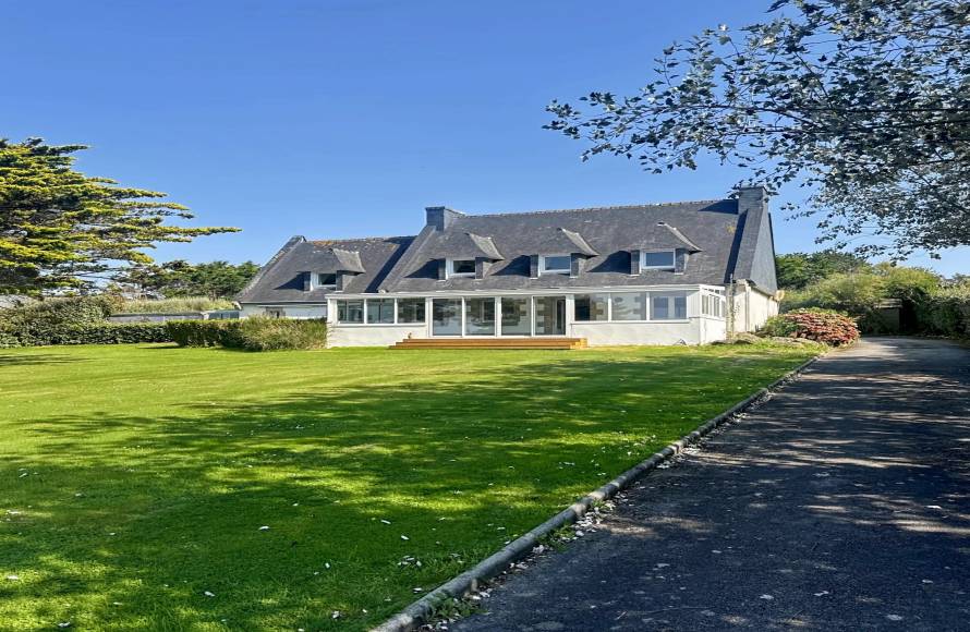 Maison vue mer baie de douarnenez