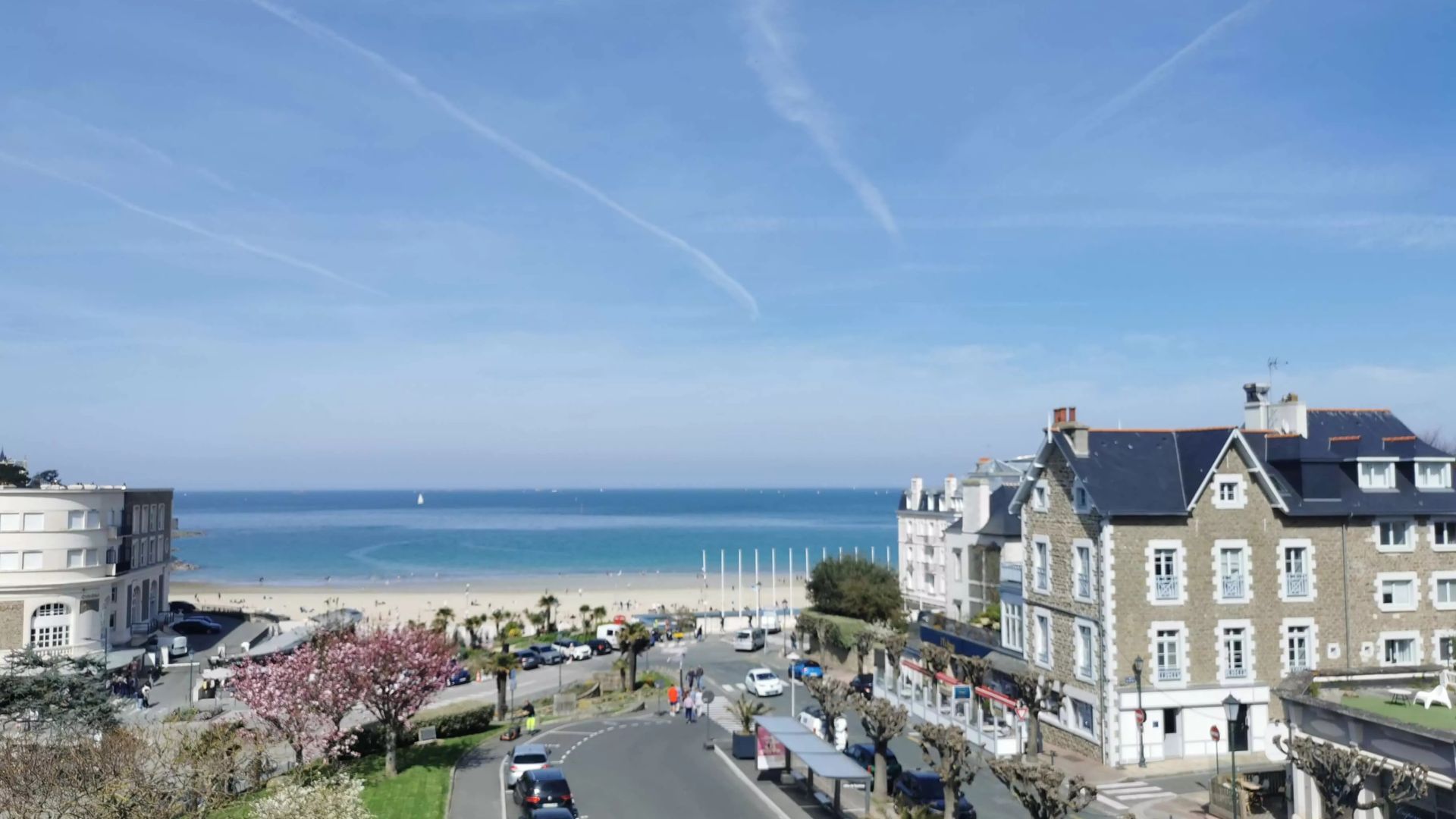 Appartement avec vue mer et terrasse Dinard centre