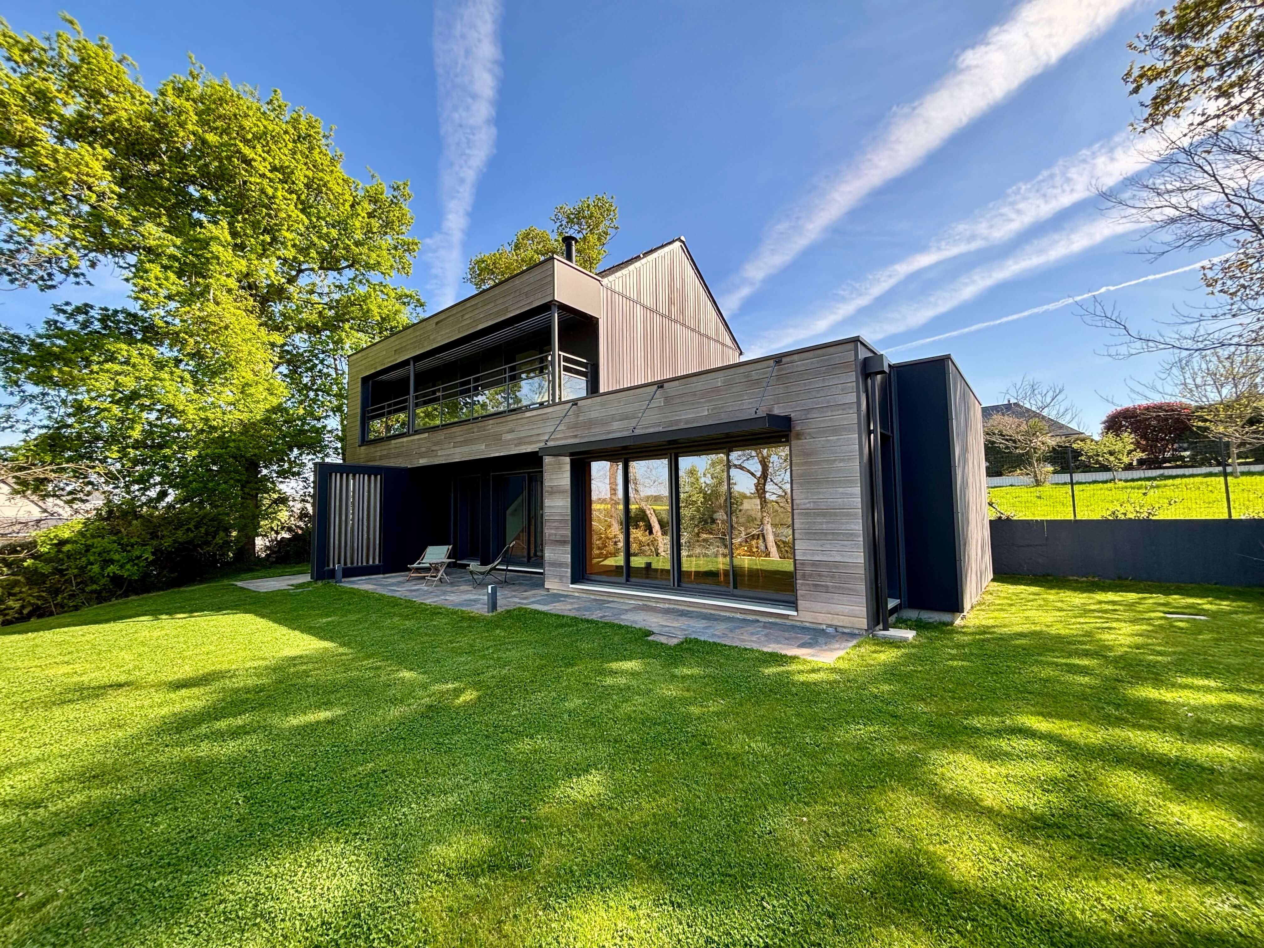 Maison contemporaine bord de mer Guidel-Plage