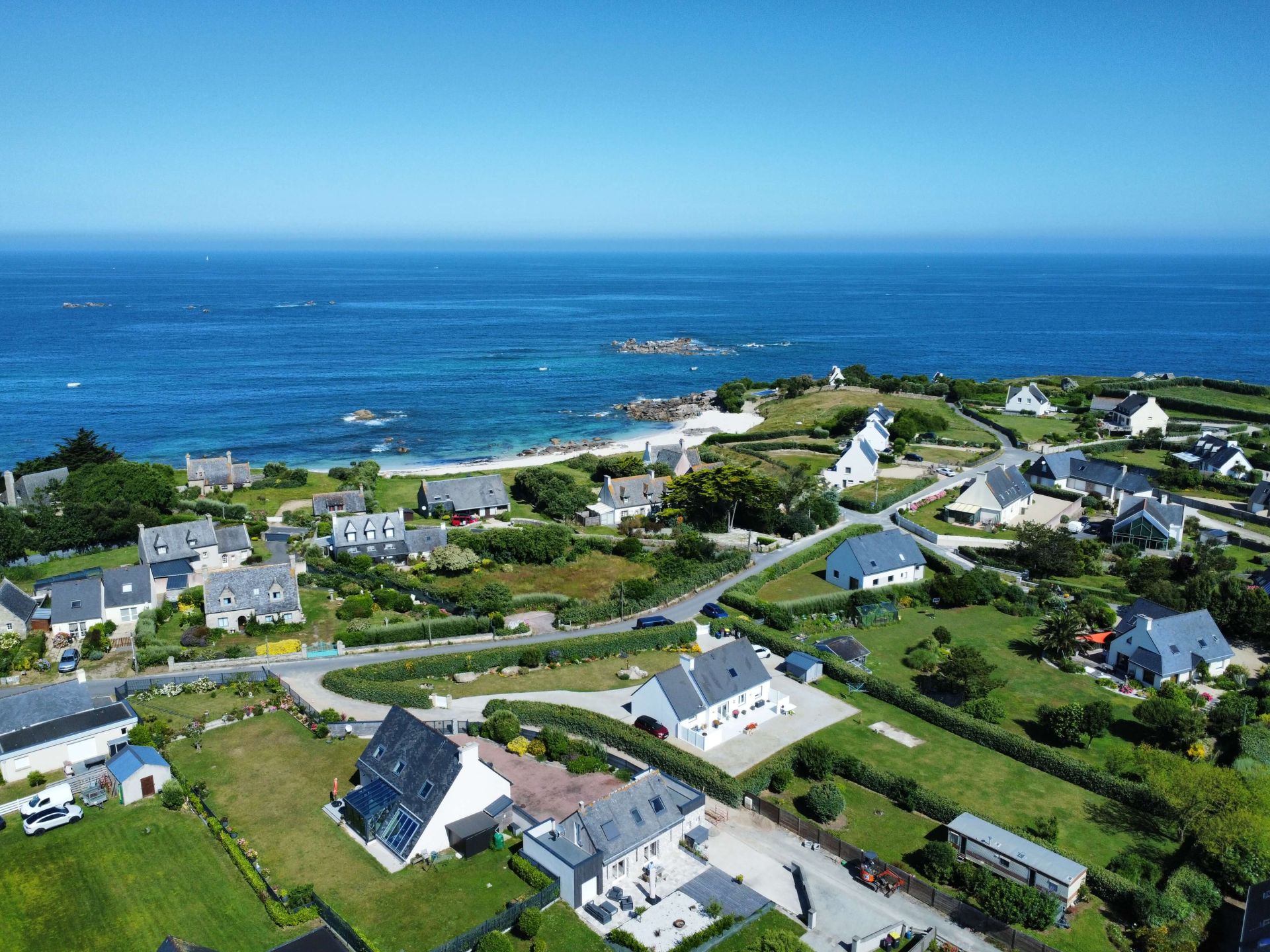 Petite maison à 300 mètres de la plage Plouescat, Finistère Nord
