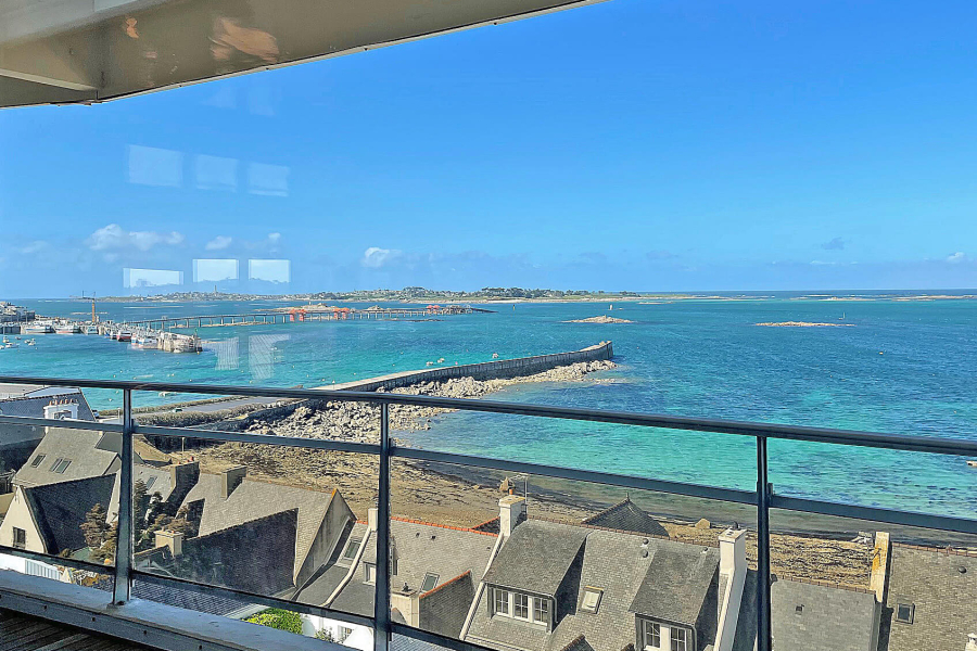 Appartement T6 vue mer à Roscoff