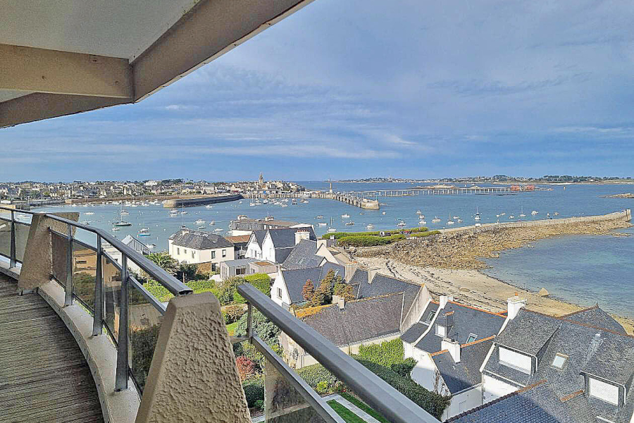 Appartement T6 vue mer à Roscoff