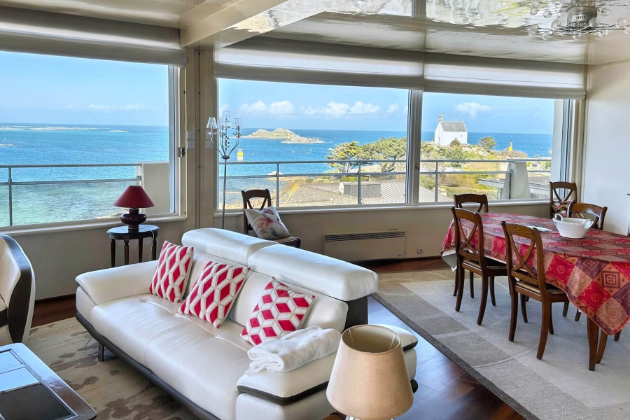 Appartement T6 vue mer à Roscoff