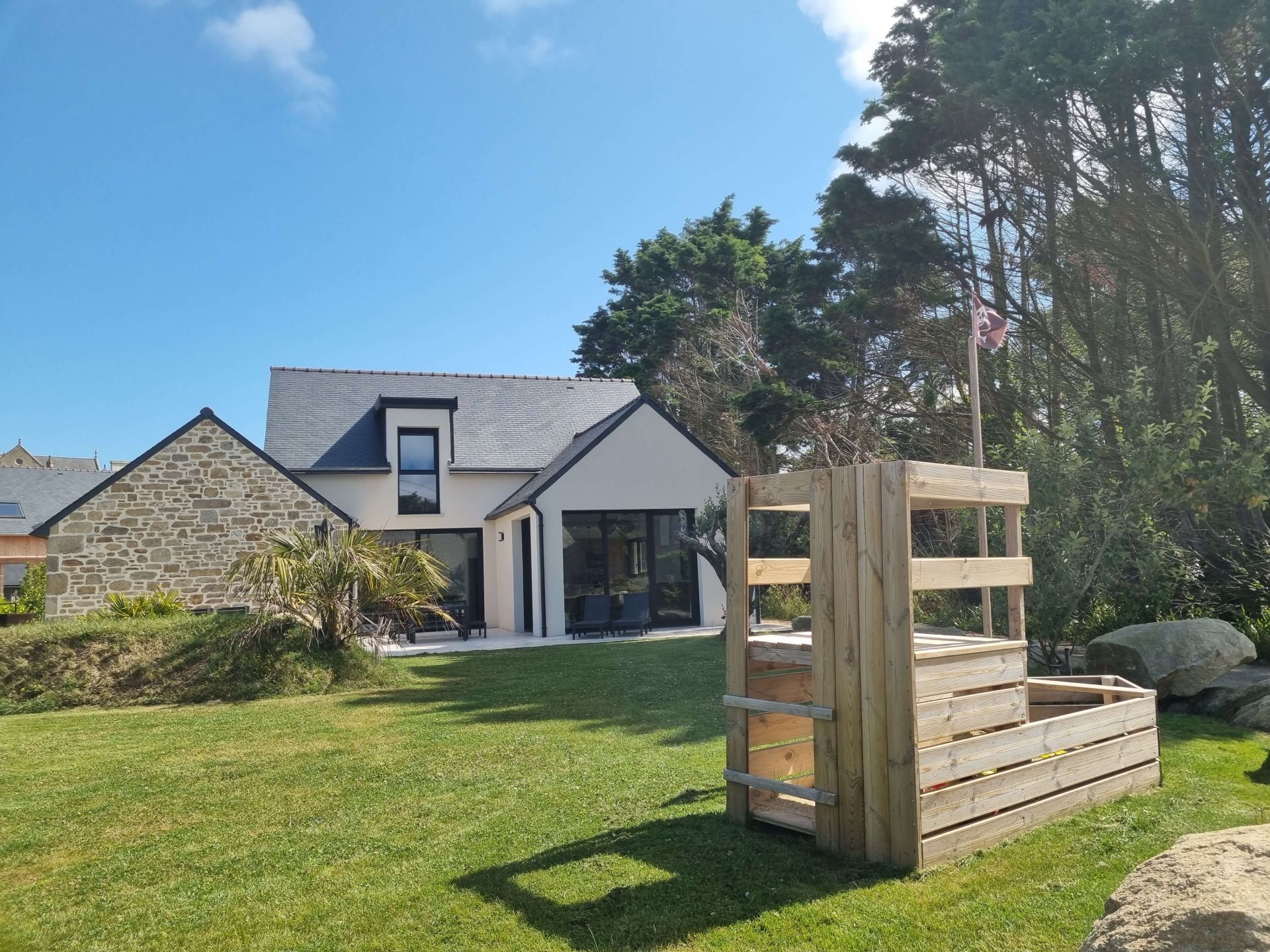Très belle contemporaine à Plounéour-Trez, Finistère Nord, Bretagne