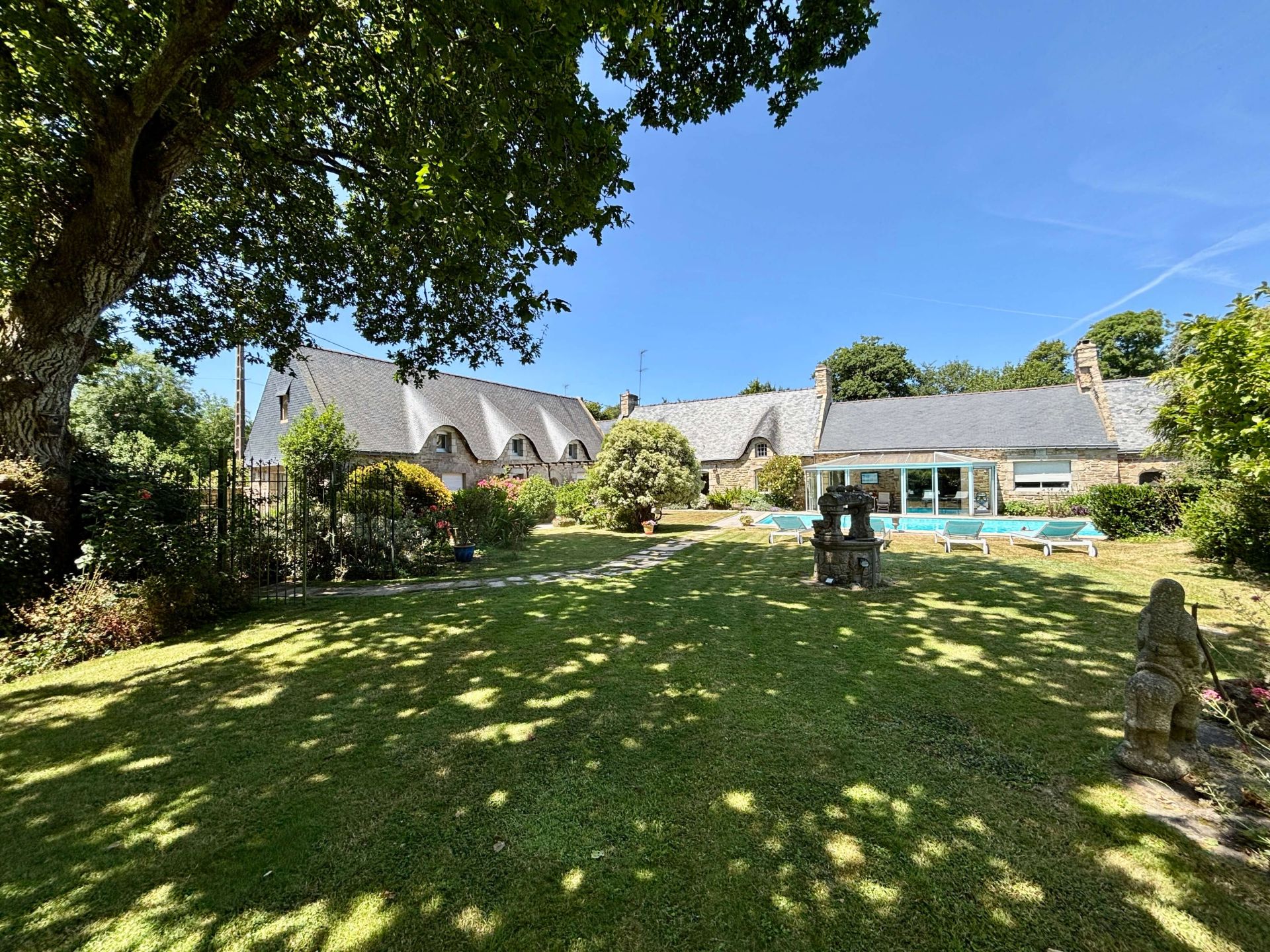 Propriété de caractère avec piscine Guidel Morbihan