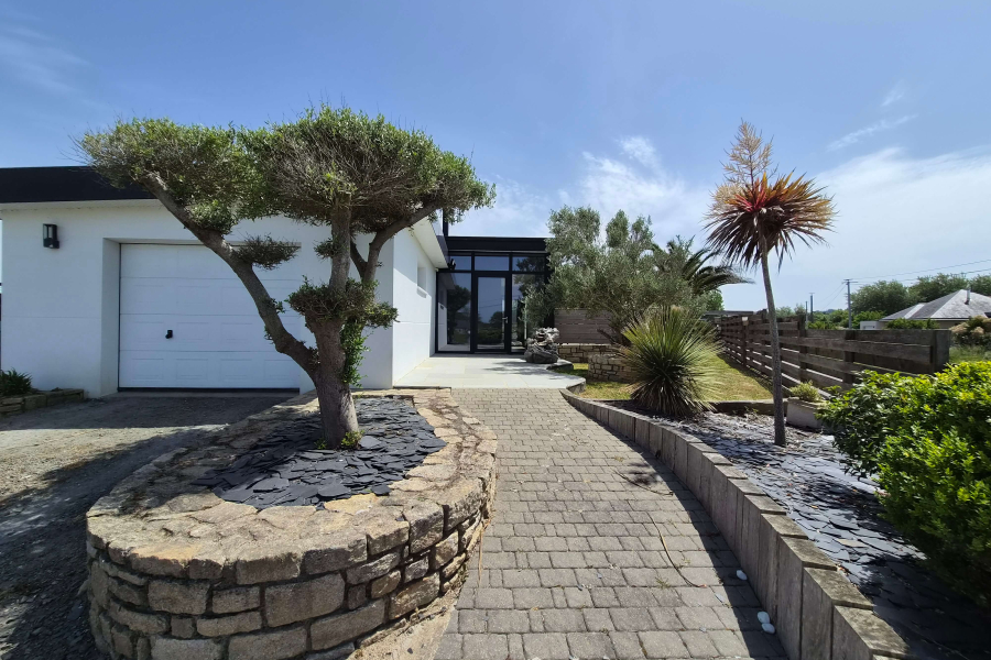 Belle maison contemporaine à 500 mètres de la plage à Guisseny