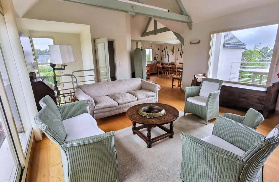 Maison contemporaine à Saint-Cast au dessus du Golf et de la plage