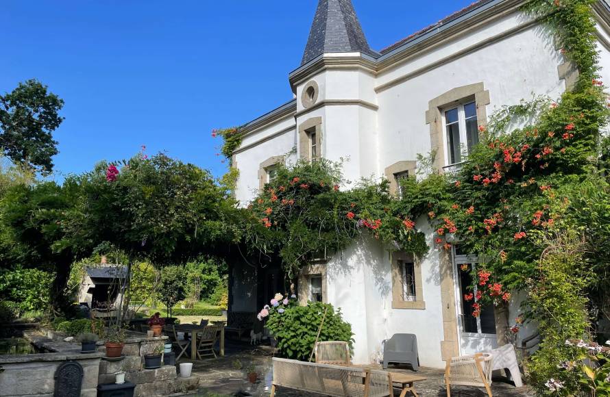 Maison de maître avec vue mer Douarnenez