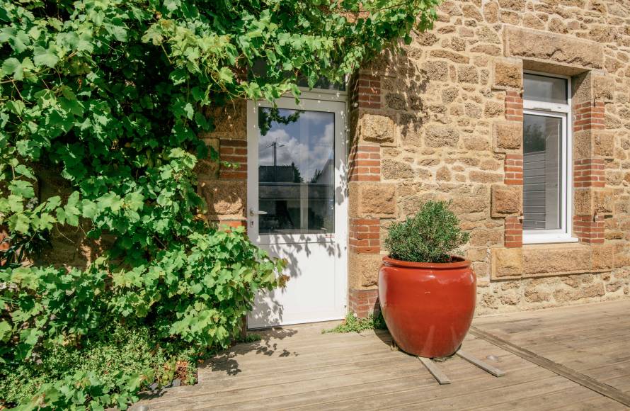 Ensemble Immobilier avec la plage à pieds