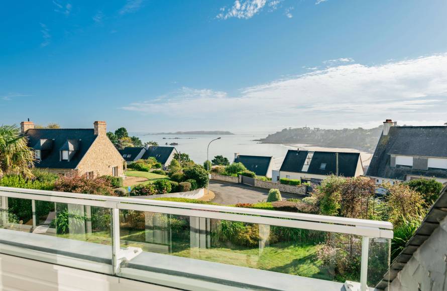 Maison vue mer et plage à pieds Perros Guirec