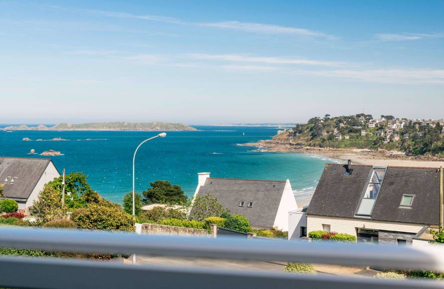 Maison vue mer et plage à pieds Perros Guirec