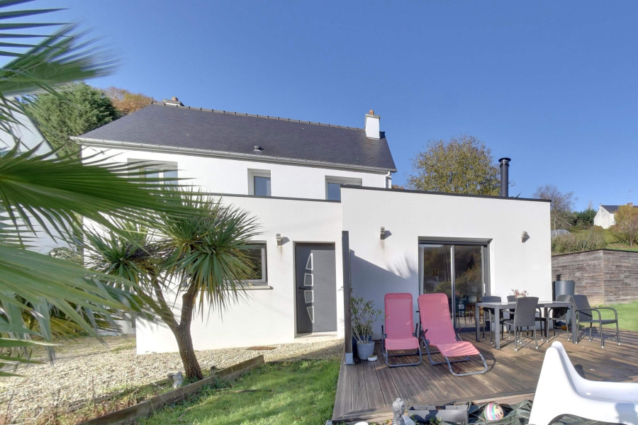 Maison contemporaine à Plérin à proximité du Port du Légué et des Rosaires