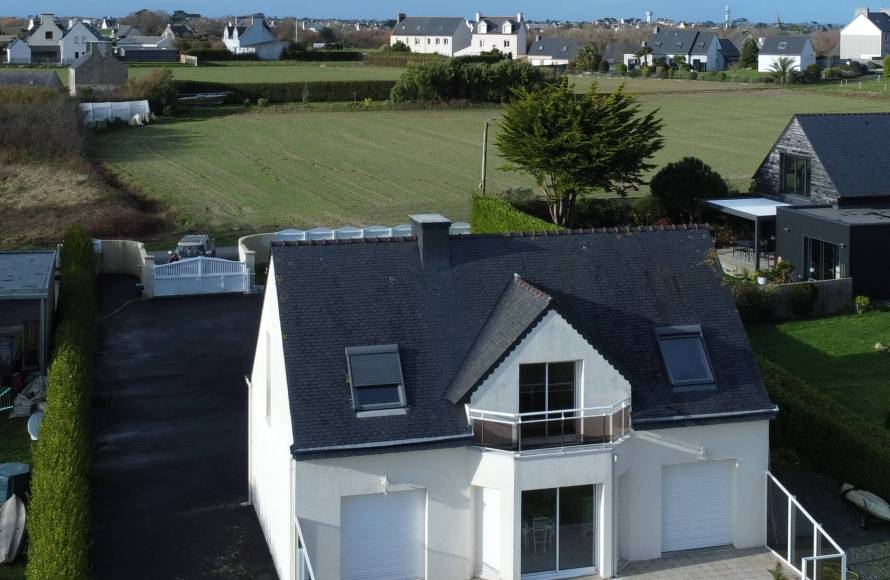 Maison à Plounéour-Trez : Vue Mer