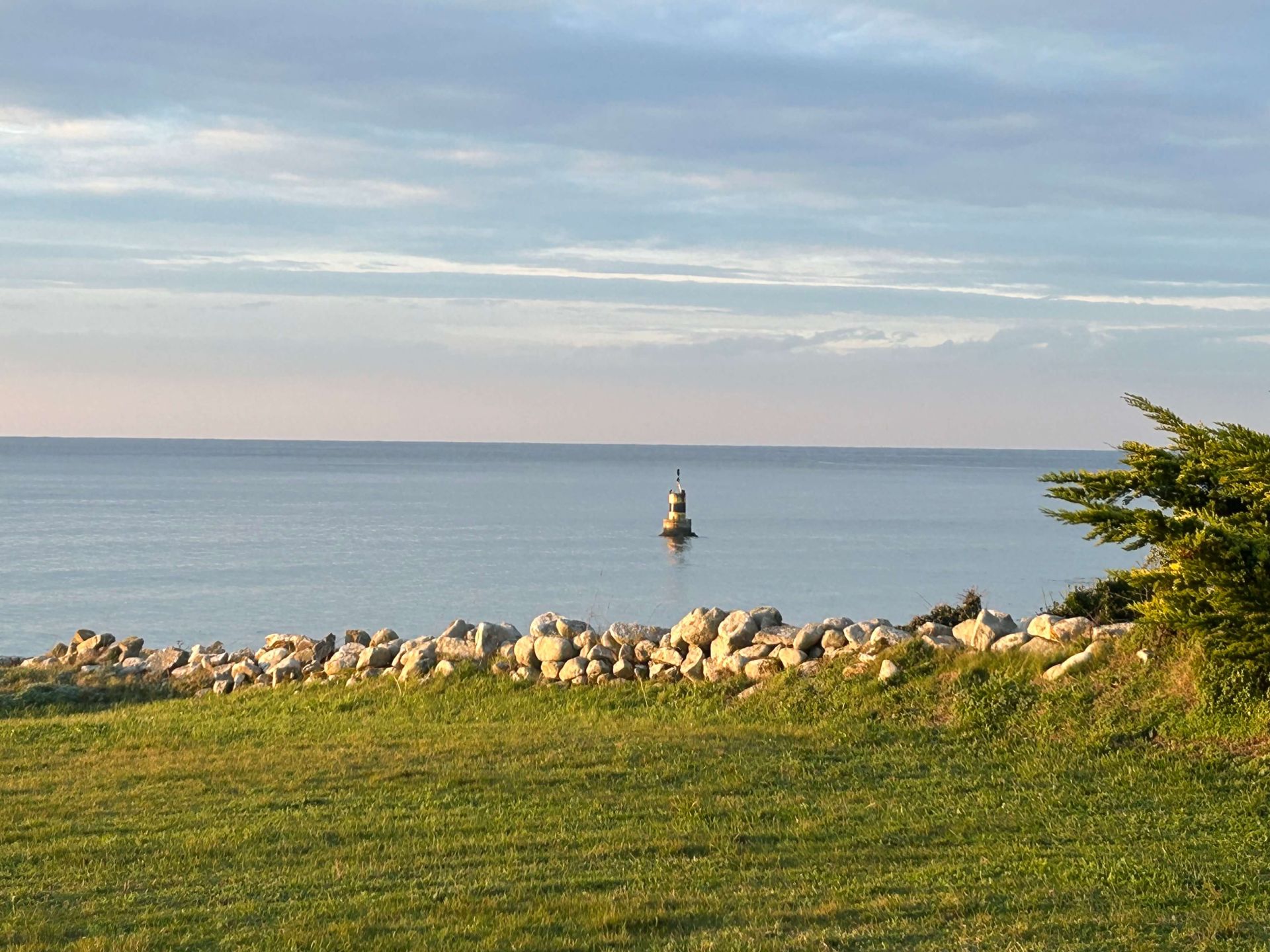 Maison bretonne première ligne vue mer Plouhinec 