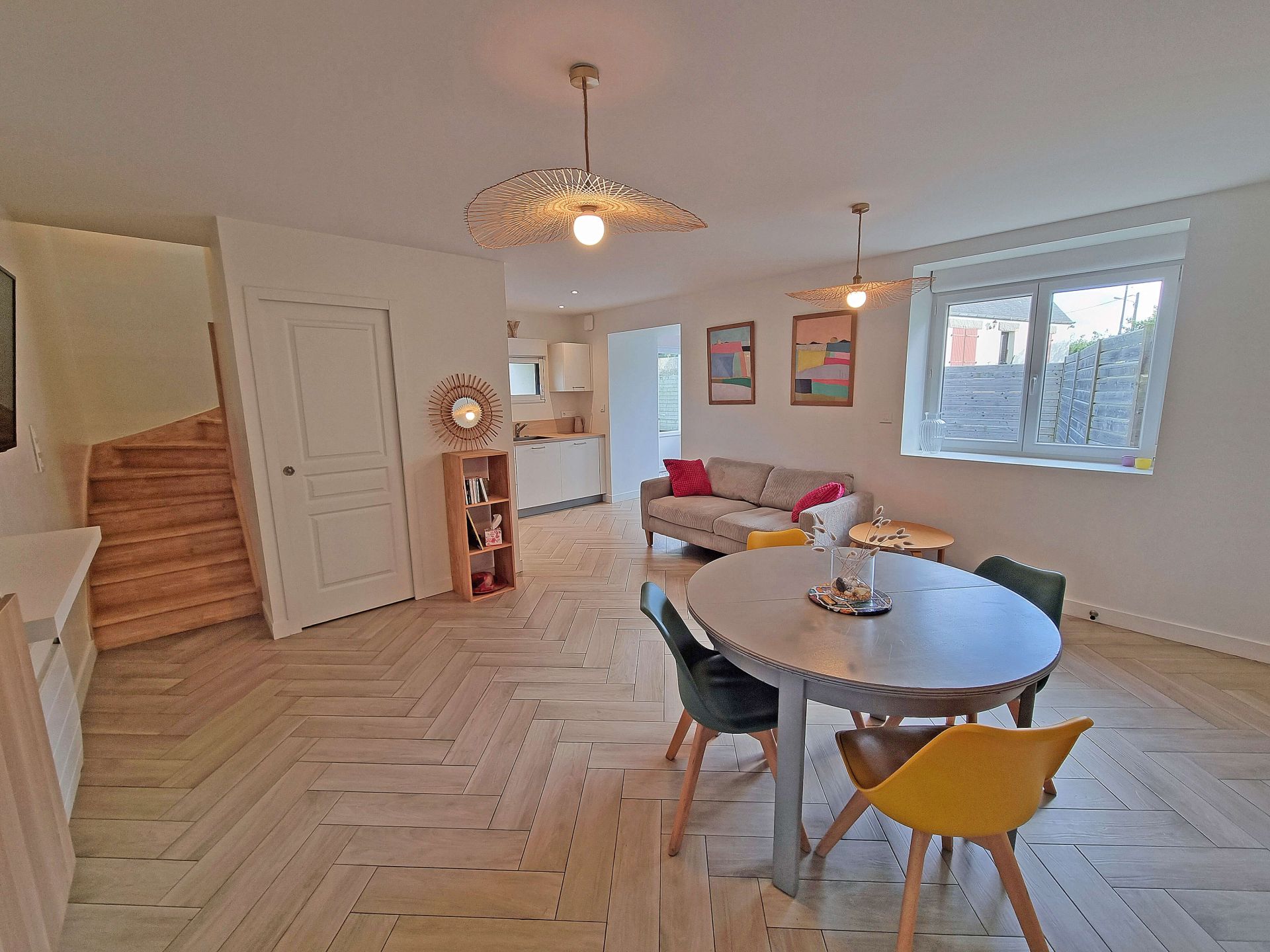 Maison entièrement rénovée, 800 mètres des plages, à Plouguerneau