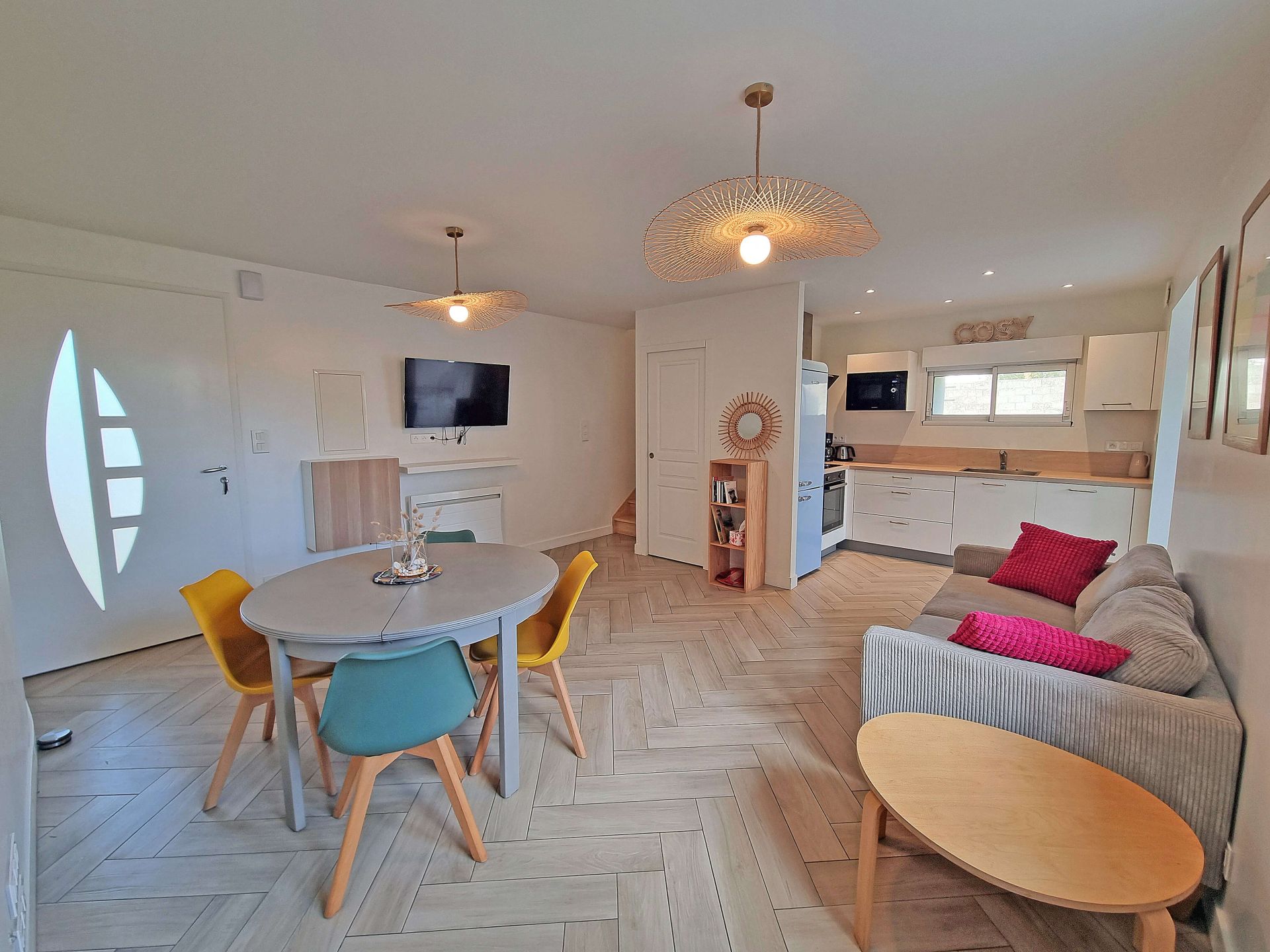 Maison entièrement rénovée, 800 mètres des plages, à Plouguerneau