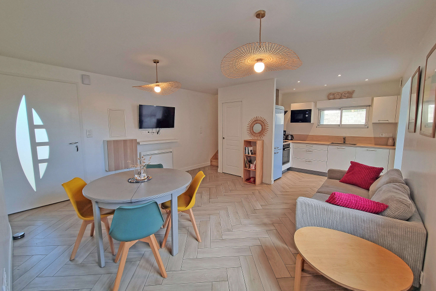 Maison rénovée, 800 mètres des plages, à Plouguerneau