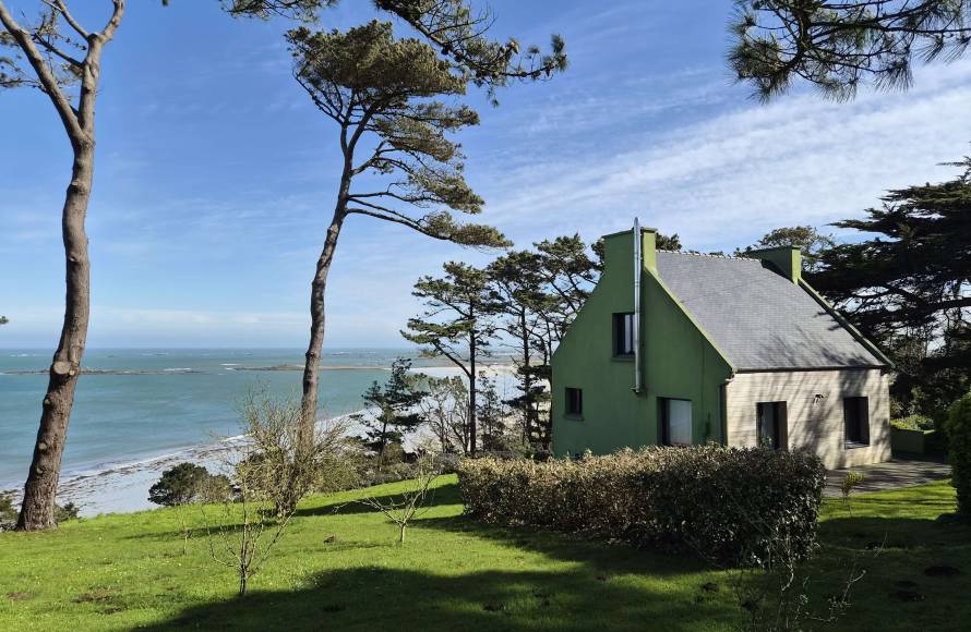 Maison avec vue mer exceptionnelle sur Plouguerneau