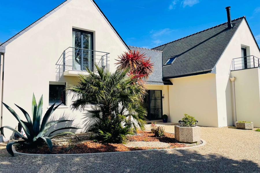 Maison d'architecte à 800 m de la plage à La Forêt-Fouesnant
