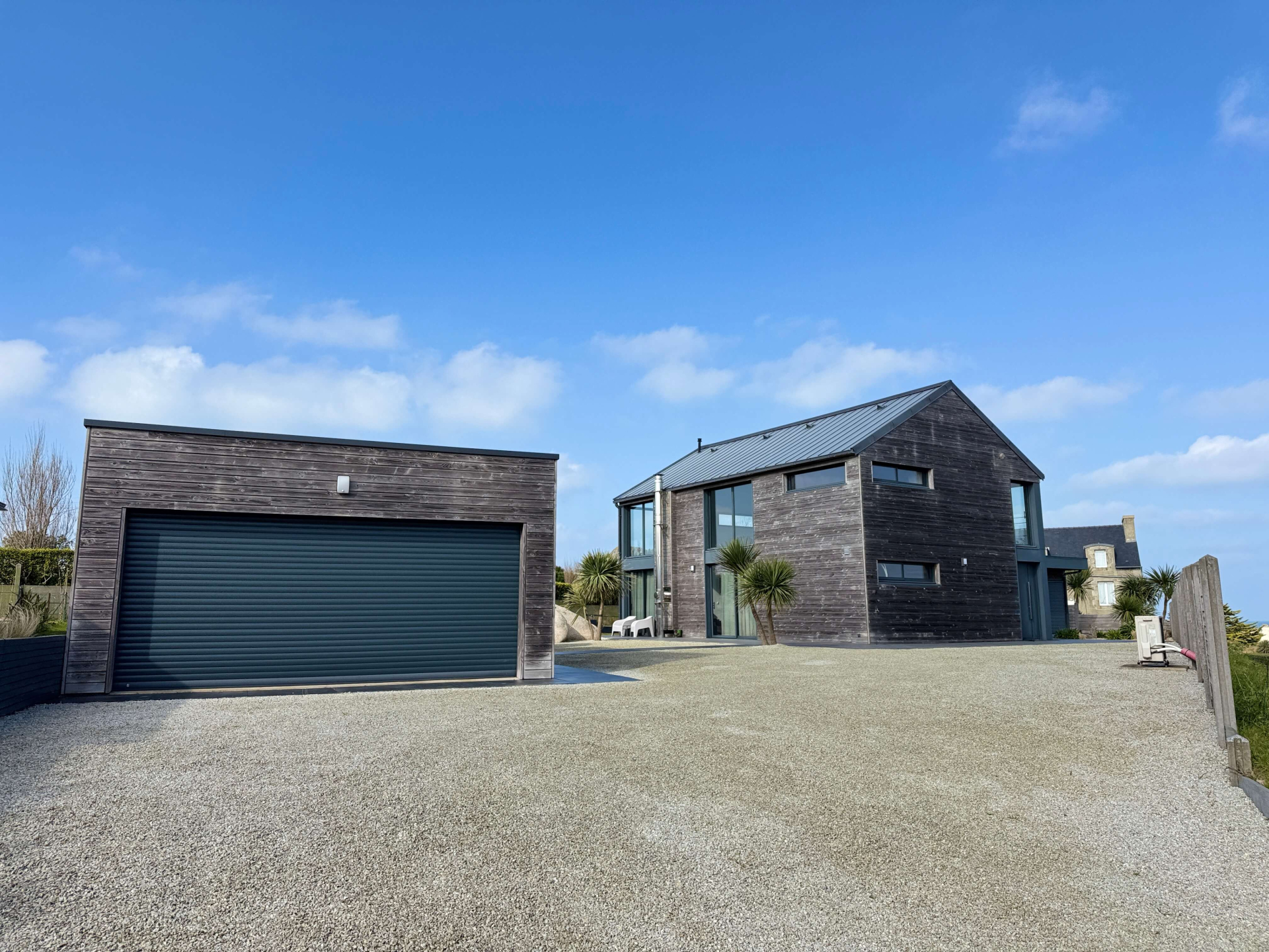 Maison d'architecte vue mer Kerlouan, Finistère Nord