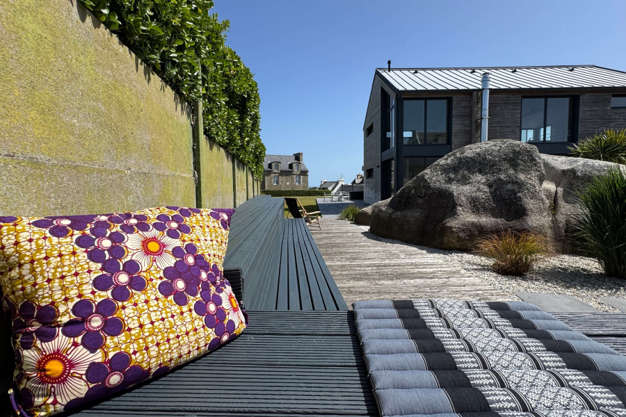 Maison d'architecte vue mer Kerlouan, Finistère Nord