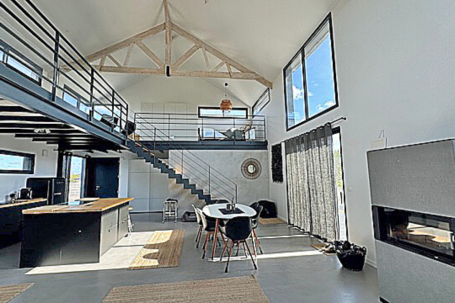 Maison d'architecte, petite vue mer, Kerlouan - Finistère Nord